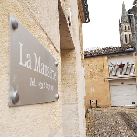 La Mansarde Apartment Saint-Emilion Exterior photo